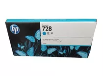 Cartucho De Tinta Hp 728 Cian Original Para Designjet T730