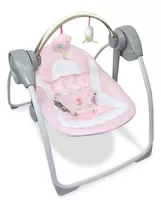 Silla Mecedora Musical Rosada Rs-17730