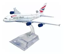 Miniatura Aviao Metal Boeing Airbus Varios Modelos 16x15 Cm