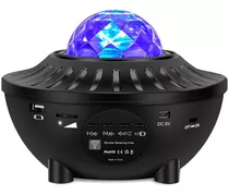 Proyector Bluetooth Luces Led Control Parlante Nocturno