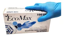 Guantes De Nitrilo Azul. Caja X 100