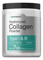 Colágeno Hidrolizado 1 Y 3  198g Horbaach