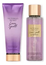 Set Victorias Secret Love Spell Body Splash Y Crema Origina