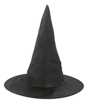 Sombrero Negro De Bruja- Disfraz- Halloween- Universo Mágico