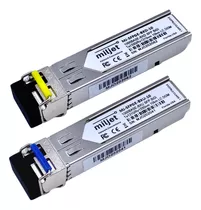 Mini Gbic Sfp 1000base-bx Bidi 10km Lc Sm Dom Miljet Kit Par