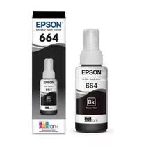 Tinta Original Epson 664 Negro L210 L220 L355 L365 L375 L395