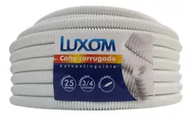 Caño Corrugado Blanco 3/4 Rollo X 25mts 