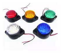 Luz Led Lateral Para Camion El Par 12/24 Volt Bi-color.