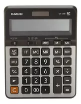 Calculadora Casio Gigante Gx-120b-w-dc Negro