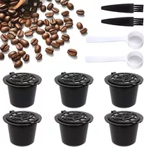 Pack 6 Capsulas Nespresso Rellenable Recargable + Accesorios