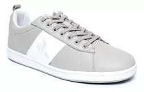 Tênis Le Coq Sportif Court Classic Masculino - Cinza Branco