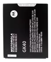 Bateria Pila Motorola Moto E4 / Moto C / G4 Play / G5  Gk40