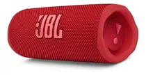 Caixa De Som Bluetooth 30w À Prova D'água Flip 6 Jbl Cor Vermelho