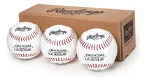 Rawlings Olb3 Pelotas De Béisbol Pack De 3