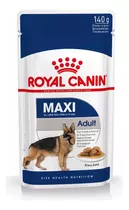 Royal Canin Maxi Adulto Pouch X140 Gr Perros Razas Grandes