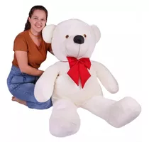 Urso Teddy Grande 1,40 Metro Gigante Pelúcia 140 Cm - Cores