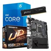 Combo Actualizacion Pc Intel I5 11400 8gb H510 + Ssd 120 Gb