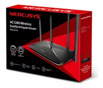 Router Inalámbrico Mercusys Ac12g Dual Band Ac1200 Gigabit 4