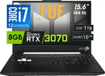 Asus Tuf Dash F15 Core I7 12va 16gb 1tb Ssd 8gb Rtx3070 15.6