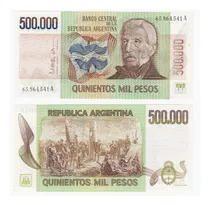 Argentina - Billete 500.000 Pesos 1981 - San Martín - Unc