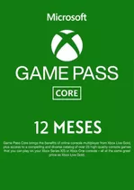 Xbox Game Pass Core 12 Meses [ Codigo Digital México ]