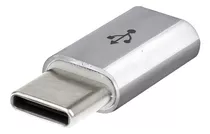 Adaptador Usb Tipo C 3.1 Macho A Micro Usb Hembra A Usbc Color Blanco