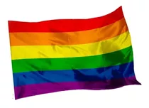 Bandera Lgbt 1mtr X1.5mt Orgullo Gay Grande Exterior