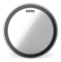 Evans Emad2 Parche De Bombo Bajo De Batería Transparente, .