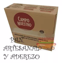 40 Hamburguesas Medallón Campo Nuestro 110 Grs Pan Y Aderezo