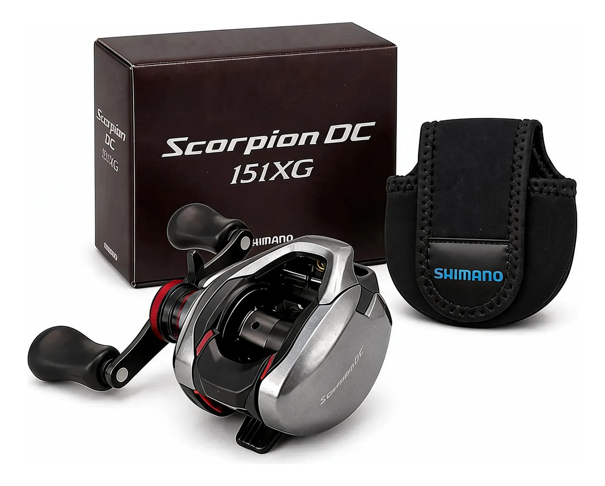 Carretilha Shimano Scorpion 71 Xg | Mercado Livre