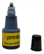 Tinta Gotero Color Negro Para Almohadillas De Sello