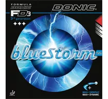 01 Bluestorm Z1 + 01 Bluestorm Z2 Borracha Donic + Sidetape