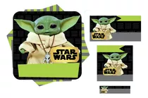  Baby Yoda Etiqueta Escolar Kit Imprimible 