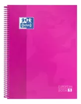 Caderno Classic European Book 1m 80f Pink - Oxford 