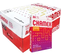 Kit Papel Sulfite A4 Chamex Com 3 Unidades