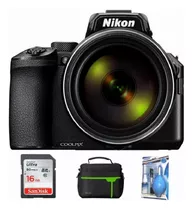 Camara Nikon Coolpix P950 16mp 83x Wi-fi +16gb+bolso+kit