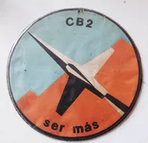 Escudo Cb 2 Grupo 4 Aviacion Militar Antiguo Parche Caza