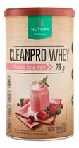 Cleanpro Whey Protein Iso Hidro Clean Label Frutas Vermelhas