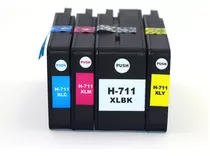 Tinta Compatible Hp 711 Designjet T120 T520 T610 T124 T536 