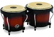 Bongo Lp City New York Lp601ny Vsb Con Parche Cuero