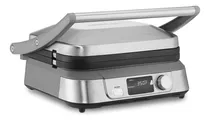 Cuisinart Gr5 Plateada Digital Parrilla Plancha Sandwichera 