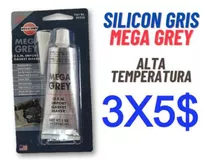 Silicon Gris Alta Temperatura Mega Grey Americano Usa