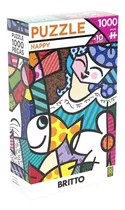 Quebra-cabeça Puzzle 1000 Peças Romero Britto Happy Grow