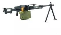  Miniatura Arma 1/6 P/ Boneco Hot Toy/metralhadora 19 Cm