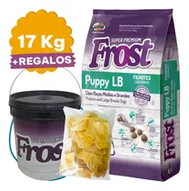 Comida Perro Cachorro Frost Lb Raza Grande 17 Kg + Regalo