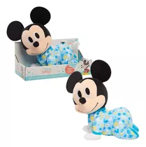 Peluche Mickey Mouse Baby Con Sonidos Y Gatea Original 