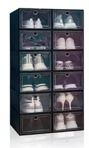 14 Piezas Cajas Organizadoras Apilables Para Zapatos Avedistante Bt3-0415
