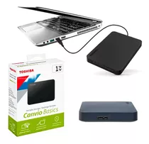 Disco Duro Externo Toshiba 1tb, 2.5'', Usb 3.2, Slim, Nuevos