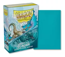 Dragon Shield Small Matte Sleeves Glacial Yu Gi Oh Japonês