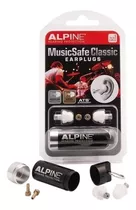 Protetor Auricular Alpine Music Safe Classic - Para Músicos Cor Branco